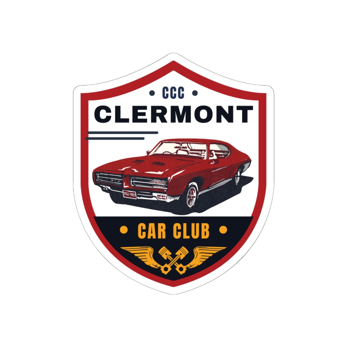 Clermont Car Club stickers - Image 10